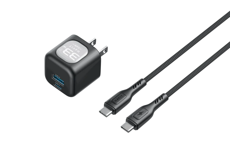 HAVIT Travel Charger UC233 33W GaN