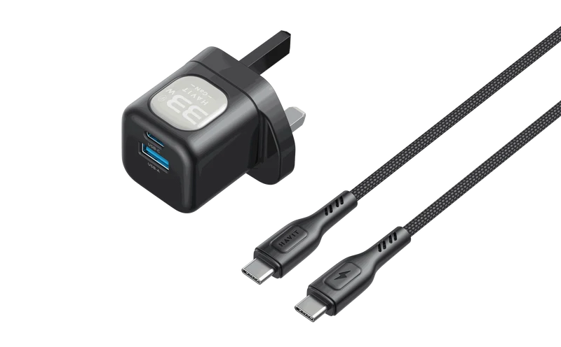 HAVIT Travel Charger UC233 33W GaN