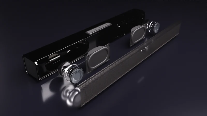 ENGLAON 12V Bluetooth Soundbar for Caravan TV HDMI ARC