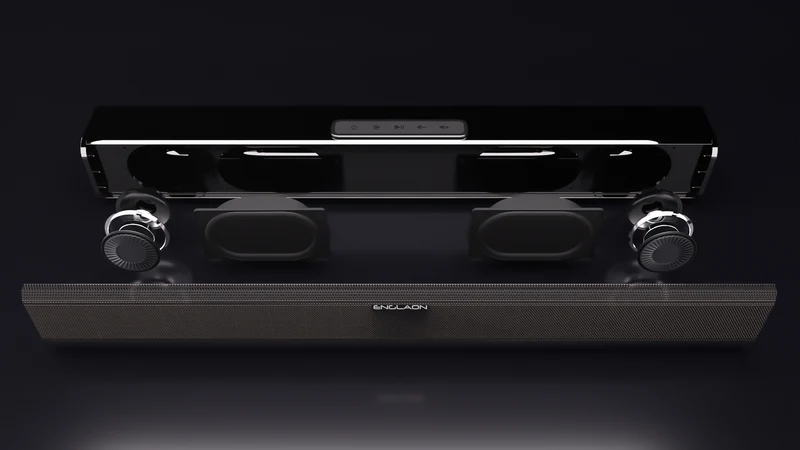 ENGLAON 12V Bluetooth Soundbar for Caravan TV HDMI ARC
