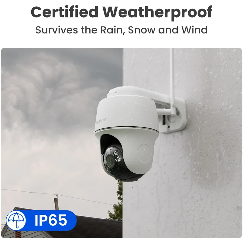 Reolink Go 2K Pan & Tilt Solar 4G Wireless Security Camera