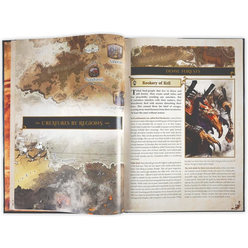 Dungeons & Dragons Dungeons & Lasers: The World Of Deuslair: Bestiary Book Hardcover