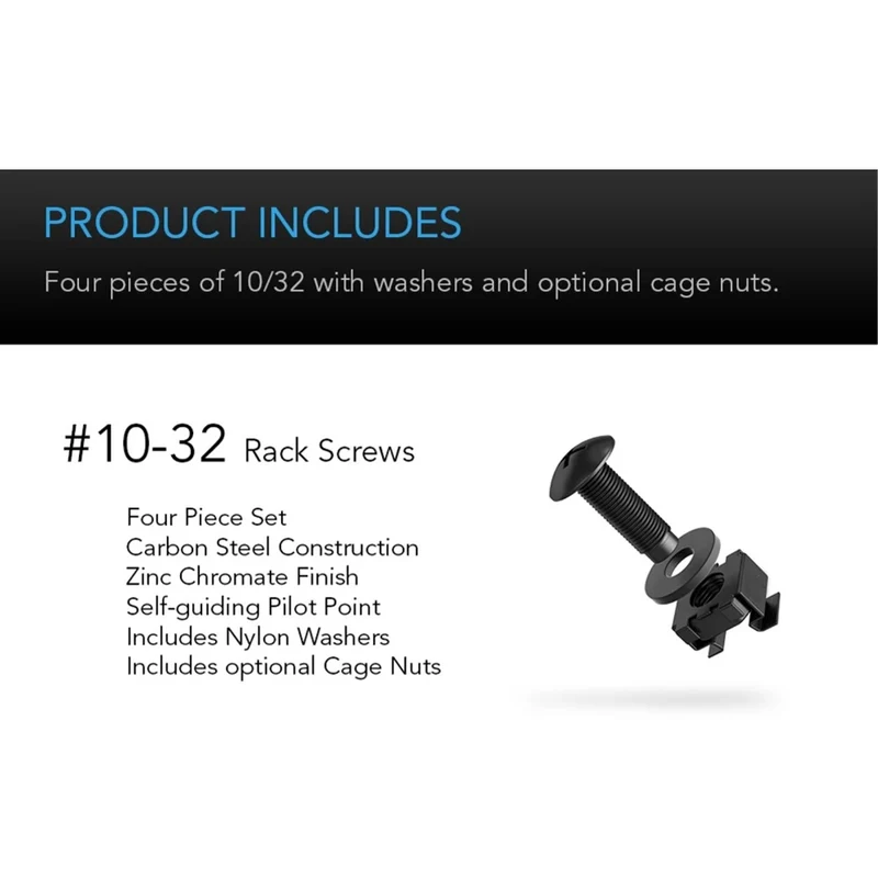 AC Infinity Vented Cantilever 1U Rack Shelf Steel Black 10 Inch