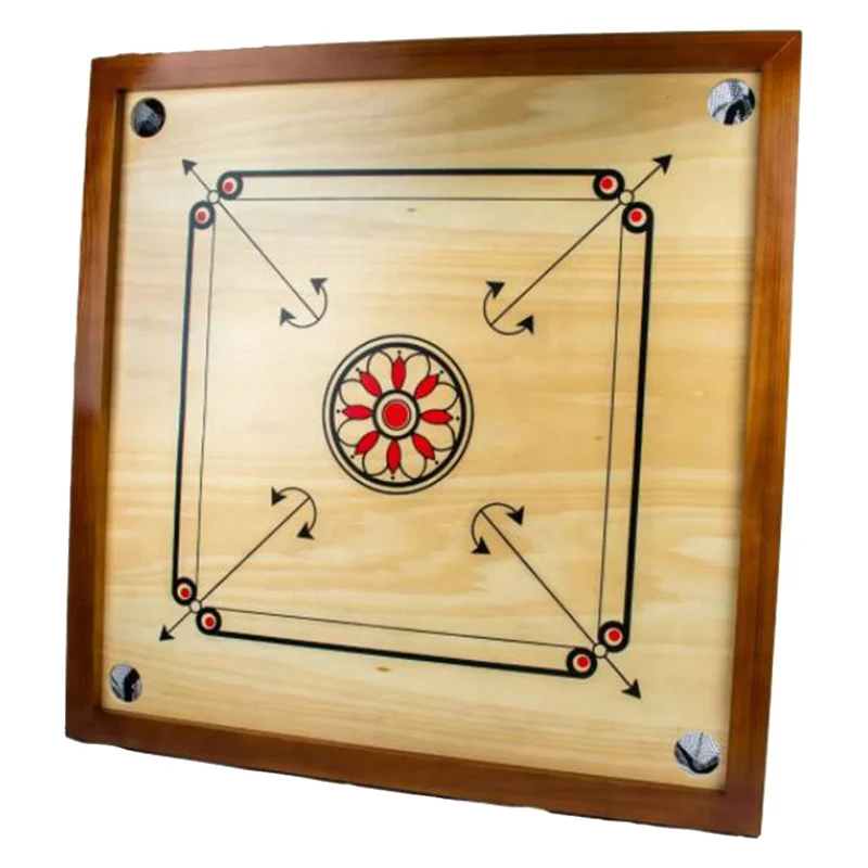 Let's Play Games LPG Tournament Carrom Board - 74 cm Play Surface