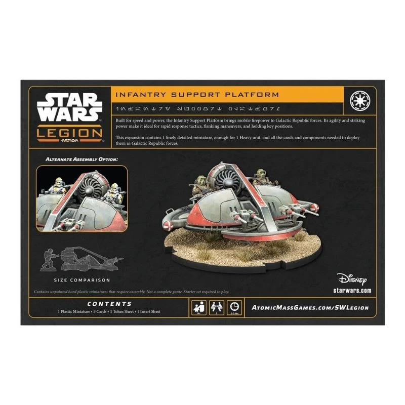 Atomic Mass Games Star Wars Legion Infantry Support Platform
