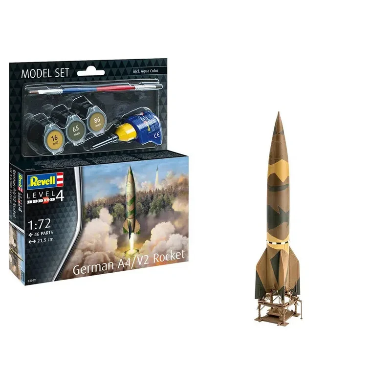 Revell 1/72 German A4/V2 Rocket Model Set
