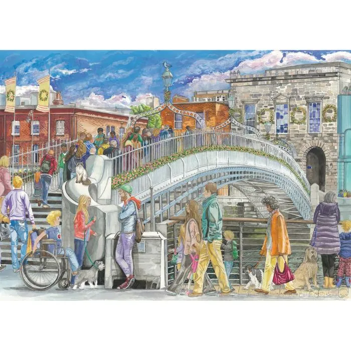Gibsons 1000pc Ha'Penny Bridge Puzzle