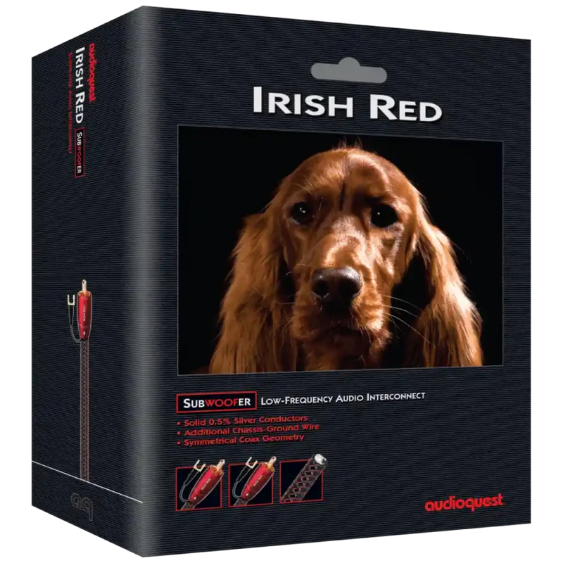 AudioQuest Irish Red Subwoofer Kabel