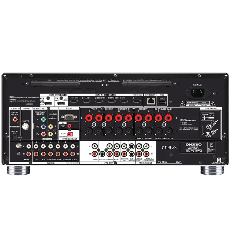Onkyo TX-RZ50 9.2 Kanal AV-Receiver