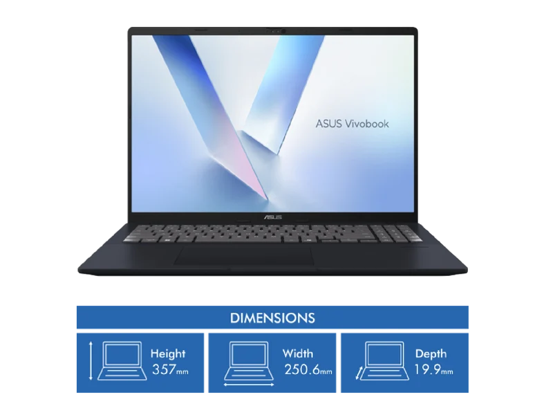 Asus Vivobook 16 16" Core Ultra 5 16GB 512GB Laptop