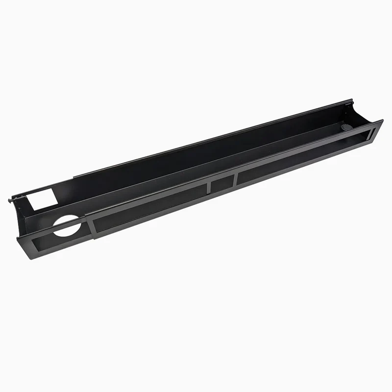Quad Frame Channel + Mounting Bracket - Wheat / 0 Plugs
