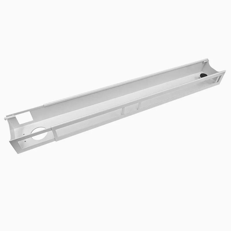 Quad Frame Channel + Mounting Bracket - Wheat / 4 Plugs