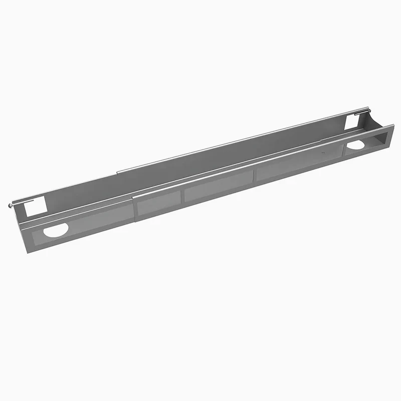 Quad Frame Channel + Mounting Bracket - Wheat / 4 Plugs