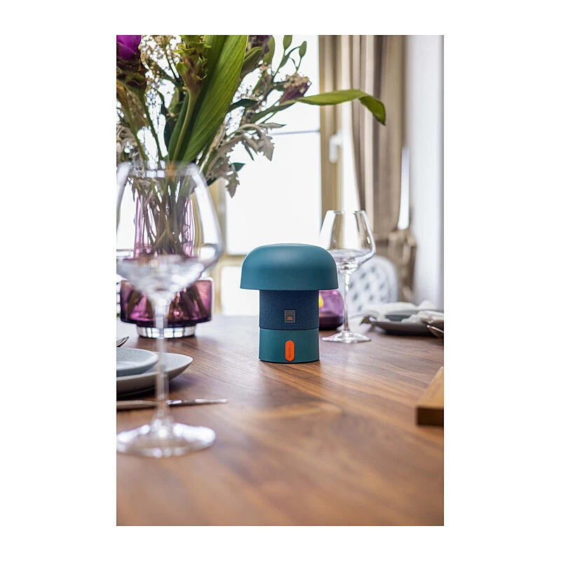 Kooduu Sensa Play Mini Lamp/Bluetooth Speaker in Aquamarine