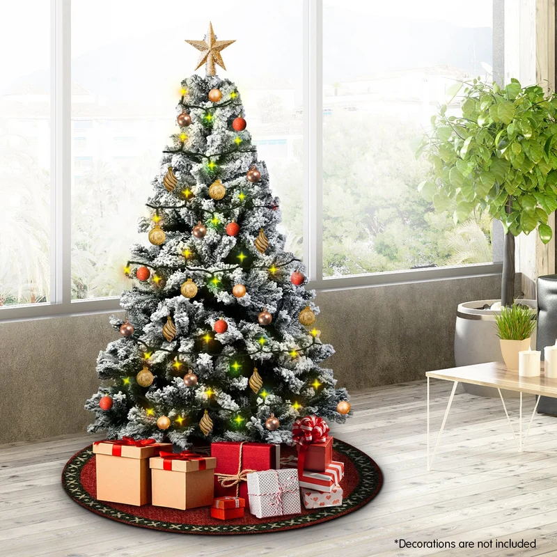 Christabelle Snow-Tipped Snowflocked Artificial Christmas Tree 2.1m 1200 Tips