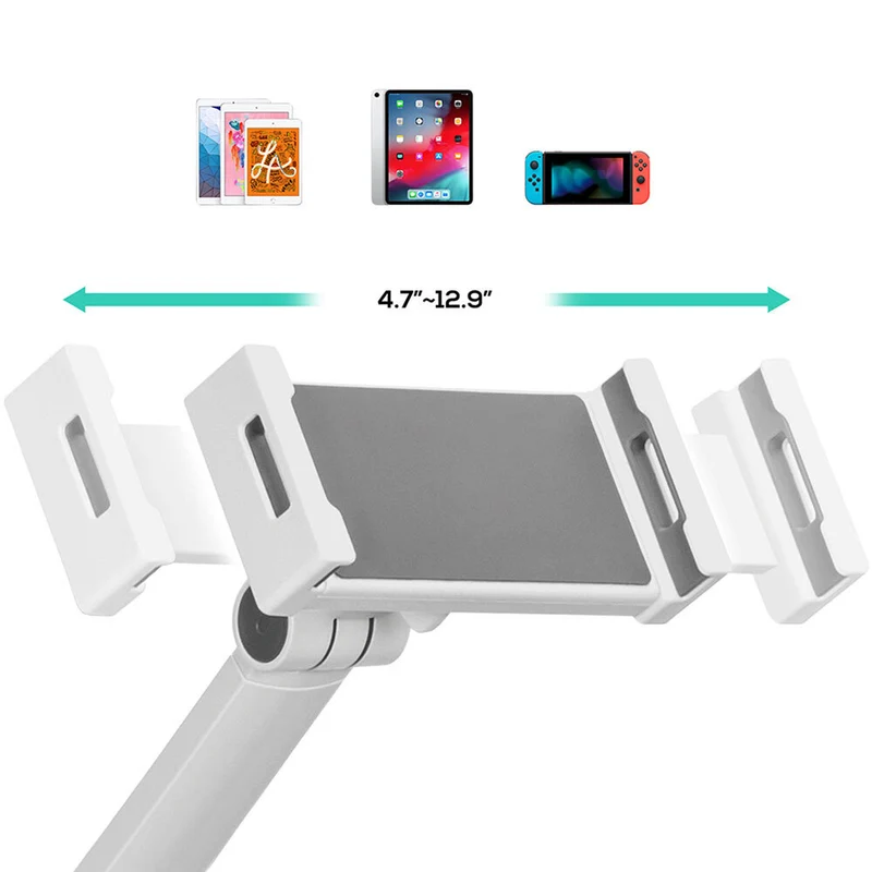 Activiva Universal iPad & Tablet Floor Stand 1.3m 4.7-12.9" (White)