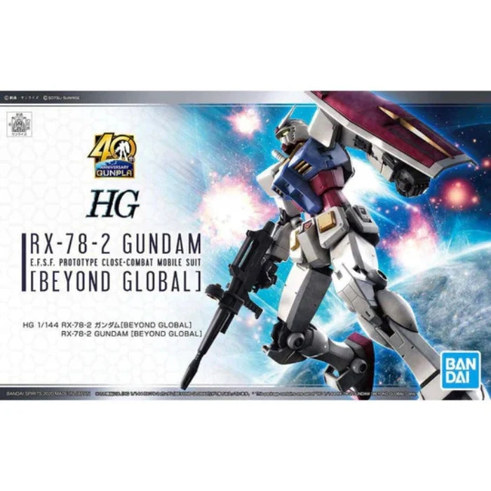 Bandai Hg 1/144 Rx-78-2 Gundam [Beyond Global]