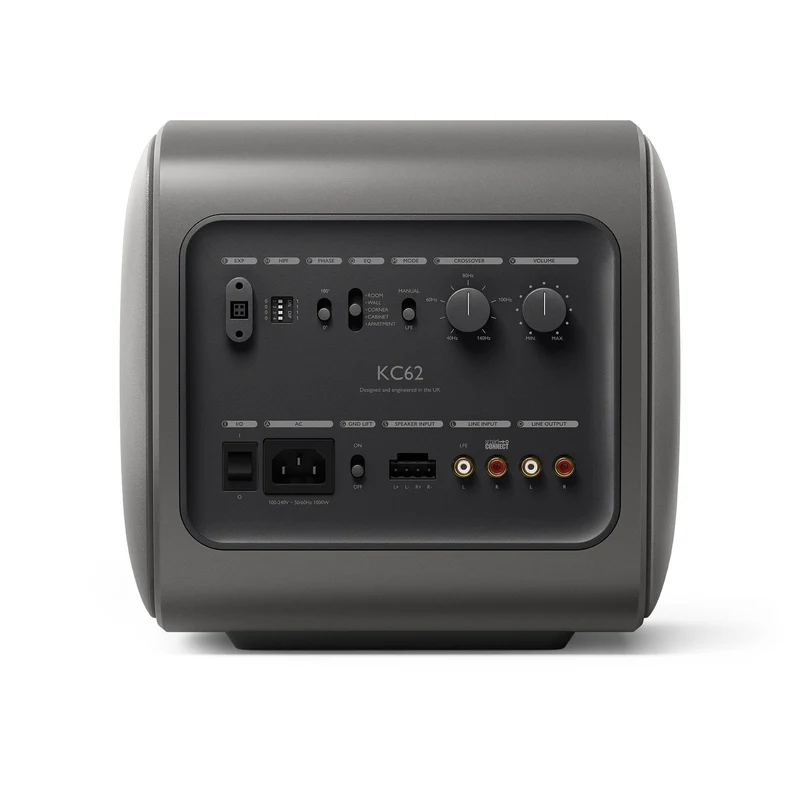 KEF KC62 Powered Subwoofer Speaker (Titanium Grey)