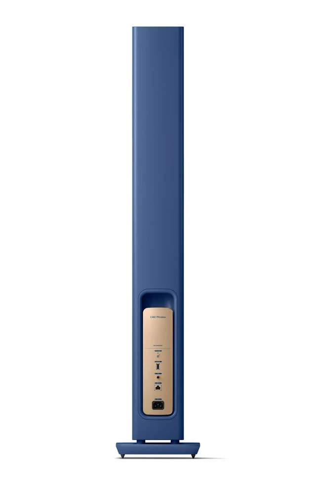 KEF LS60 Wireless Hifi Speakers Pair (Royal Blue)