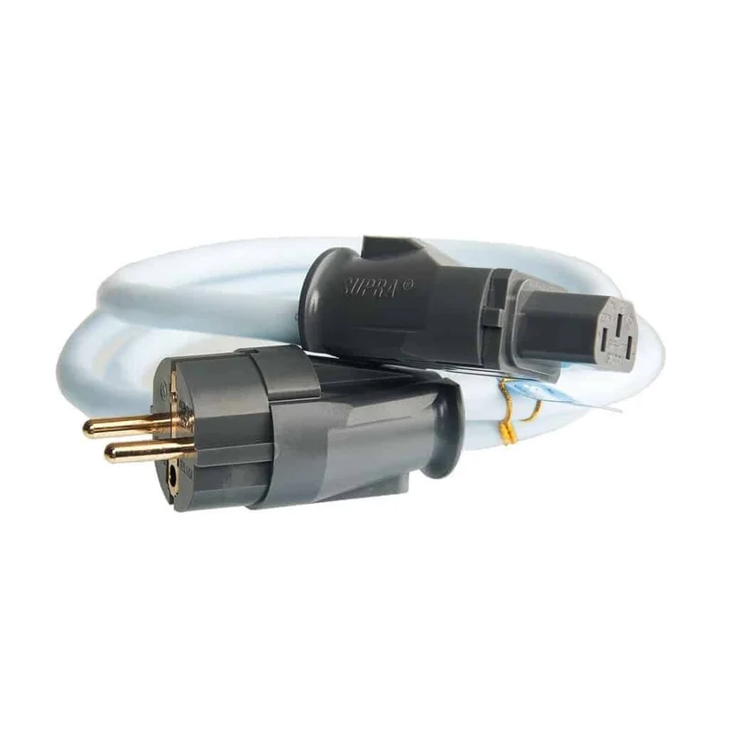 Supra LoRad MK II Netzkabel mit SW-EU Stecker gerade
