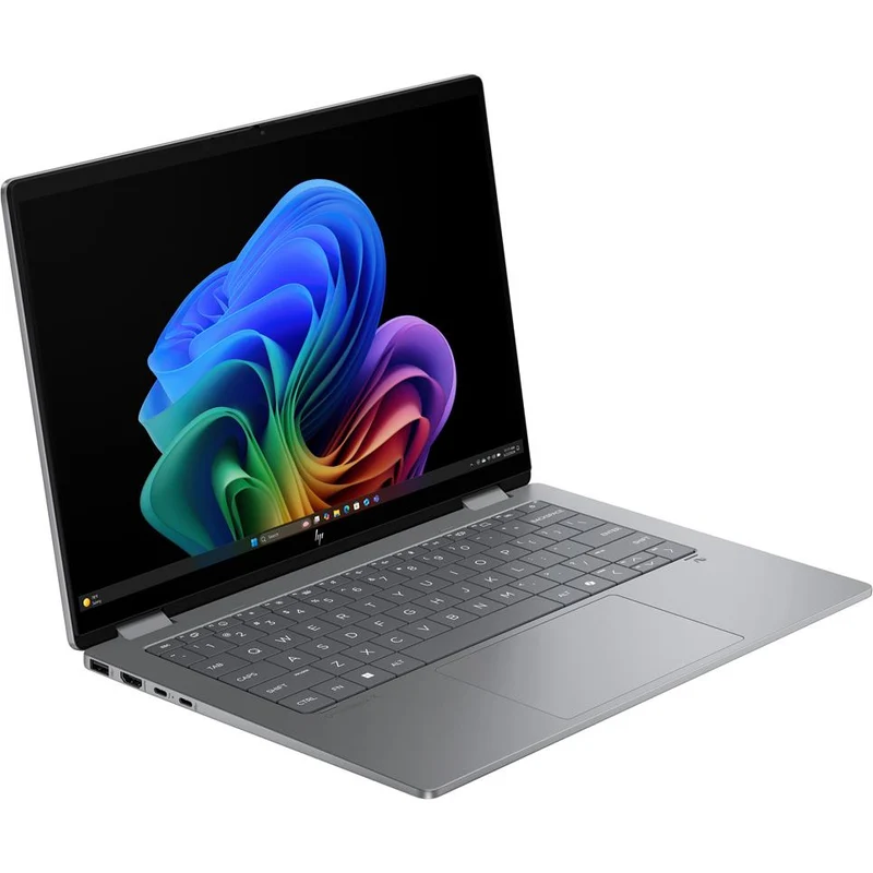 HP OmniBook X Flip 14" WUXGA 2-in-1 OLED Copilot+ AI PC Laptop (Intel Core Ultra 7-256V)[512GB/Silver]