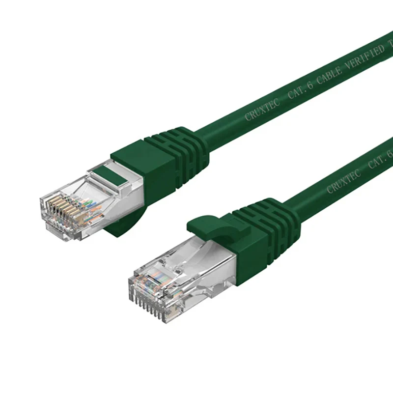 Cruxtec Cat6 Ethernet Cable 3m - Dark Green (RC6-030-DG)