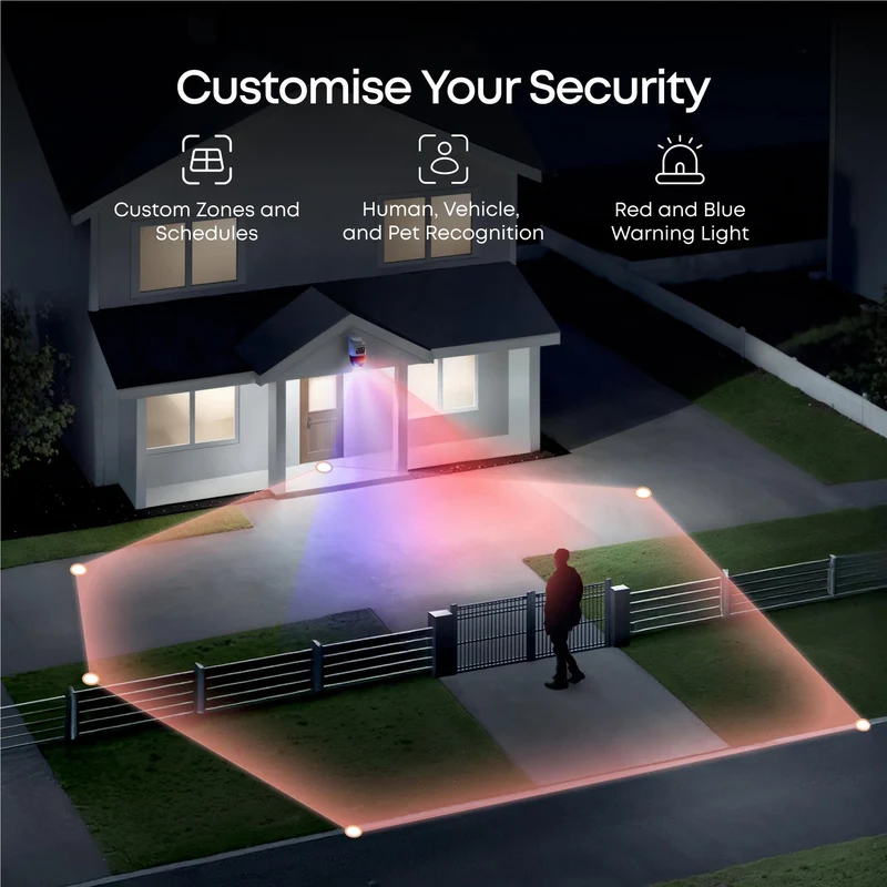 eufy S4 NVR POE 24/7 Security System [2 x PTZ + 2 x Turret Cameras]
