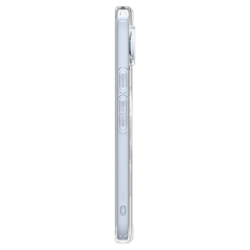 Spigen Google Pixel 10 Pro XL Ultra Hybrid (MagFit) Case (Clear Case / White Ring)
