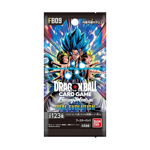 Bandai Dragon Ball Super Fusion World Booster Box FB09 Japanese