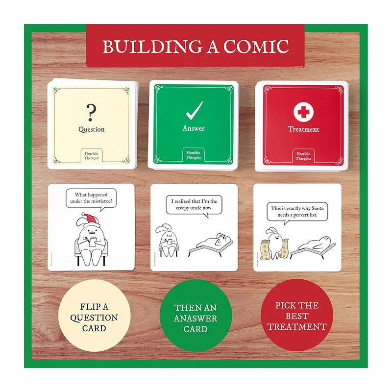 Exploding Kittens Horrible Therapist Holiday Edition