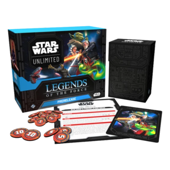 Fantasy Flight Games Star Wars Unlimited Legends of the Force Prerelease Box