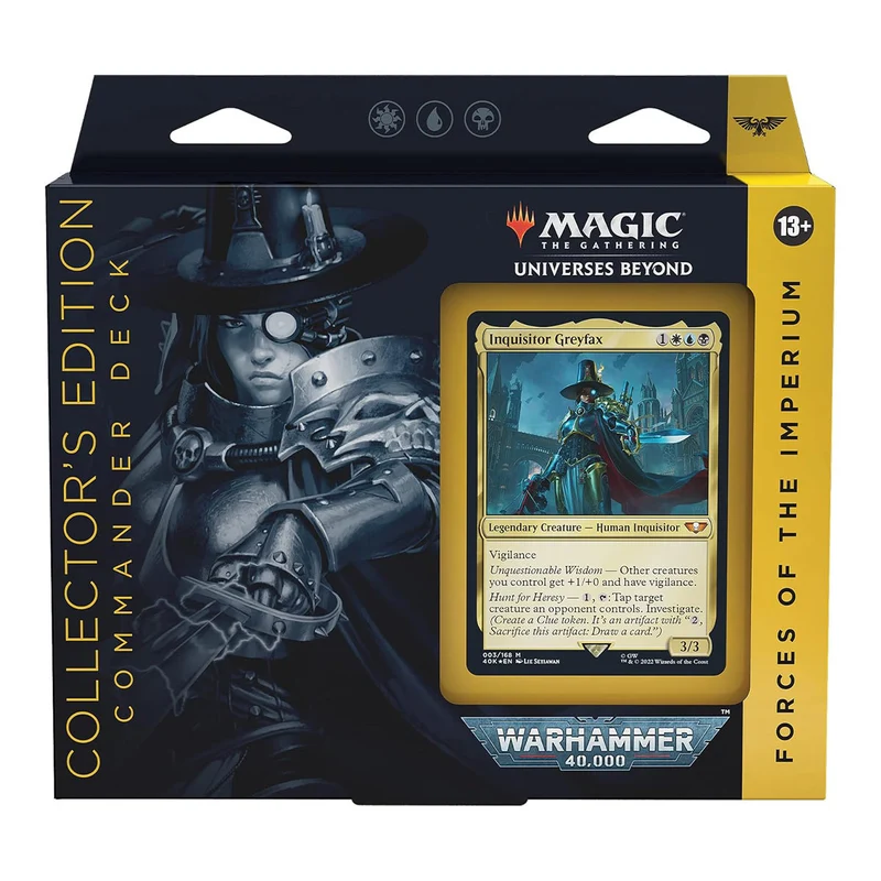 Wizards Of The Coast Magic Warhammer 40,000 Universes Beyond Commander Decks Collectors Edition (Set of 4)
