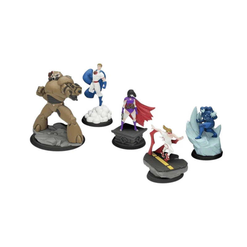 Arcane Wonders Freedom Five Core Game Kickstarter Edition - Painted