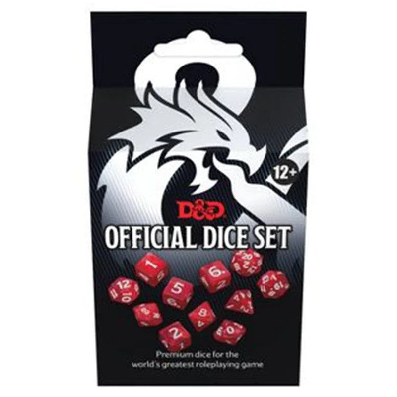 Wizards Of The Coast D&D Official Dice Set