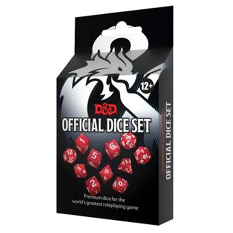 Wizards Of The Coast D&D Official Dice Set