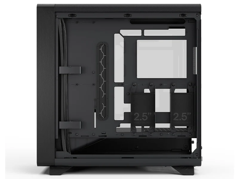 Fractal Design Summit Curved Wood ATX Case - Ambience Blackout TG Light Tint