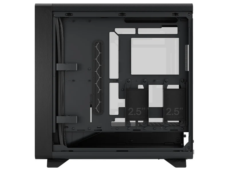 Fractal Design Summit Curved Wood ATX Case - Blackout TG Light Tint