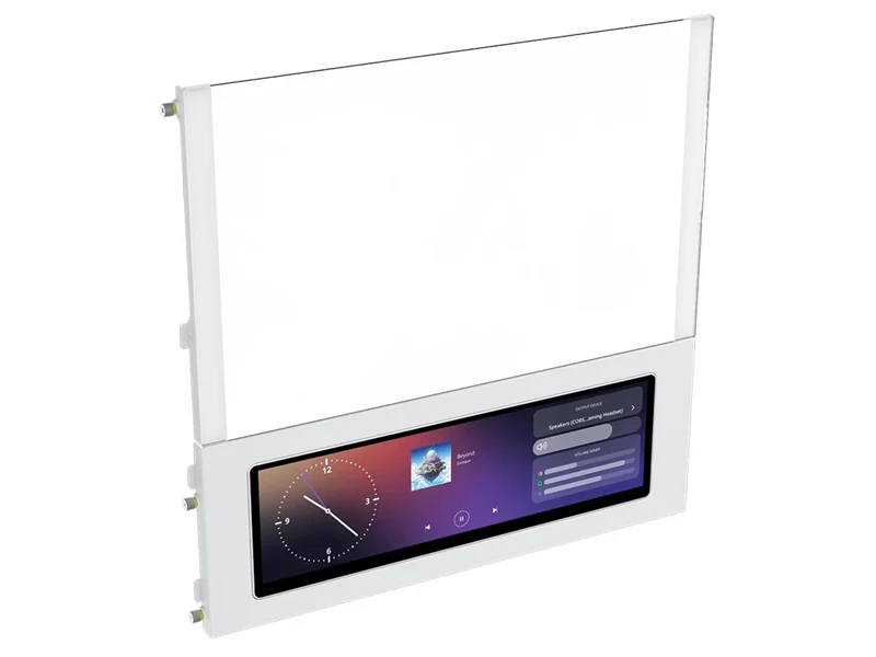 Corsair FRAME 4000D LCD RS ARGB 14.5" Touchscreen Mid-Tower PC Case - White
