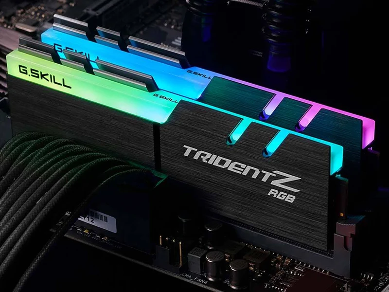 G.Skill 16G (2x8G) F4-3600C18D-16GTZR Trident Z RGB 3600MHz CL18 DDR4 RAM