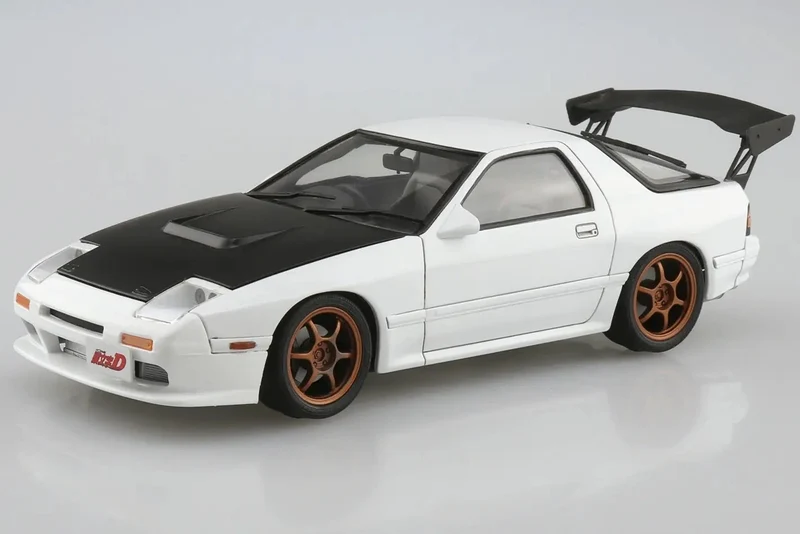 Aoshima 1/24 Initiald Takahashi Ryosuke FC3S RX7 Hakone Battle Ver. (Mazda)