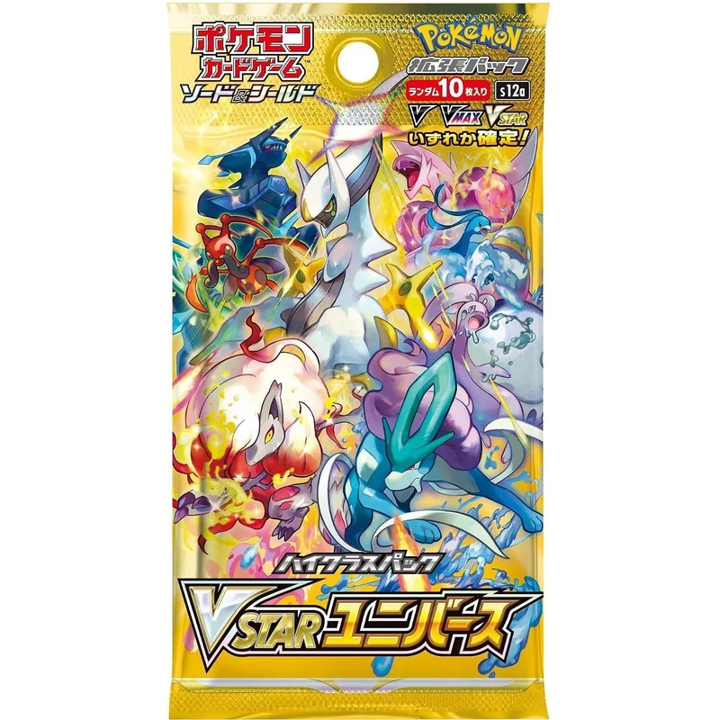 Pokémon TCG VSTAR Universe s12a Booster Box 10 Packs Japanese Trading Cards