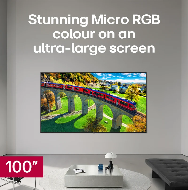 LG 86" MRGB96B MICRO RGB EVO AI 4K Smart TV 2026