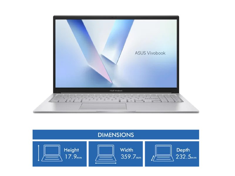 Asus Vivobook 15 15.6" Core 3 8GB 512GB Laptop