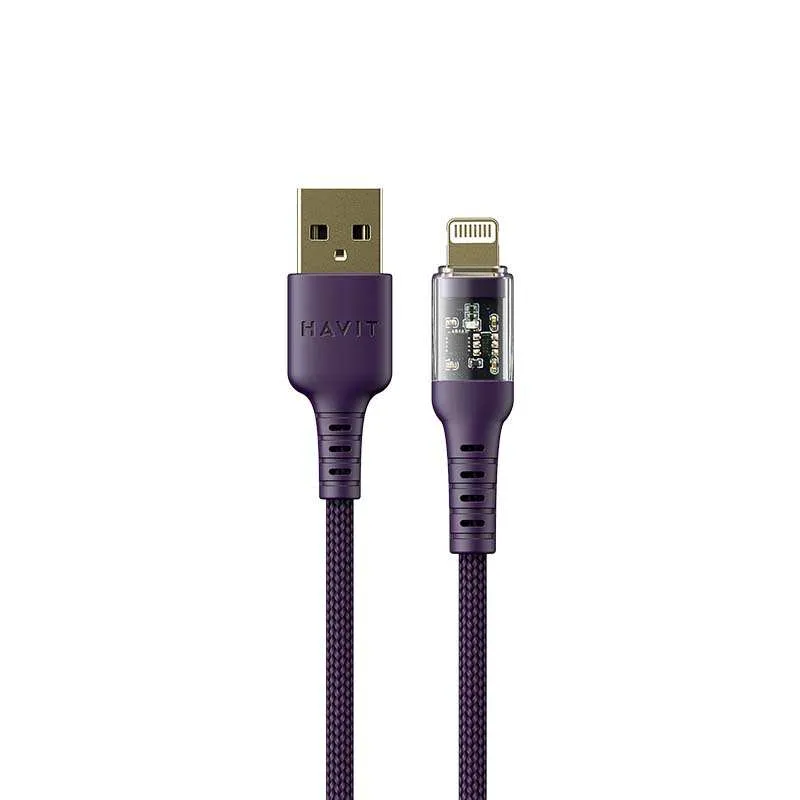 HAVIT Charging Cable CB6243 USB Lightning Fast