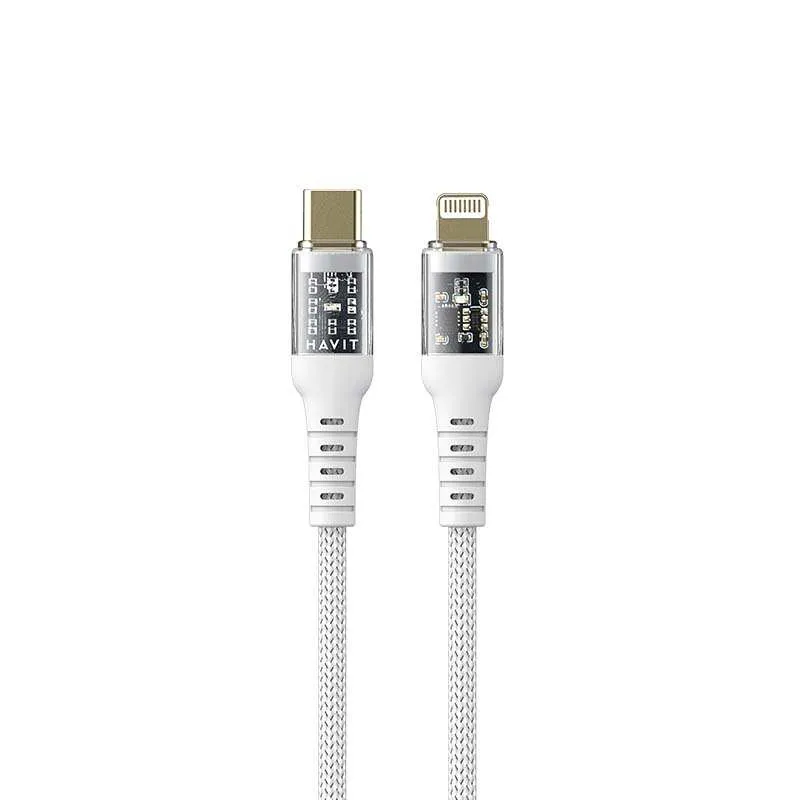 HAVIT Charging Cable CB6241 Type-C Lightning Fast
