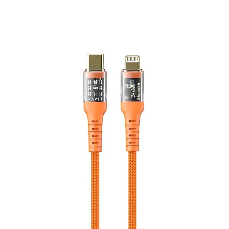 HAVIT Charging Cable CB6241 Type-C Lightning Fast