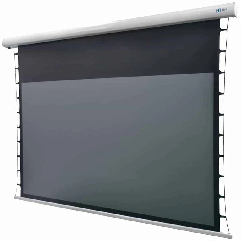 Deluxx Darkvision Kontrastleinwand Tension Motorleinwand
