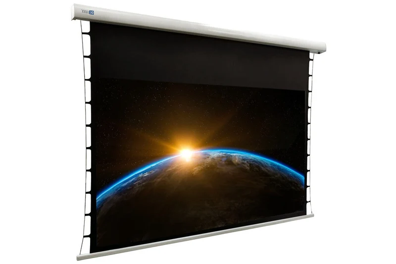 Deluxx Darkvision Kontrastleinwand Tension Motorleinwand