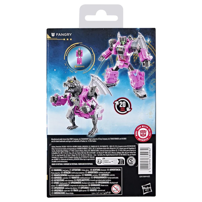 Transformers - Age Of The Primes: Deluxe Class Fangry Figure