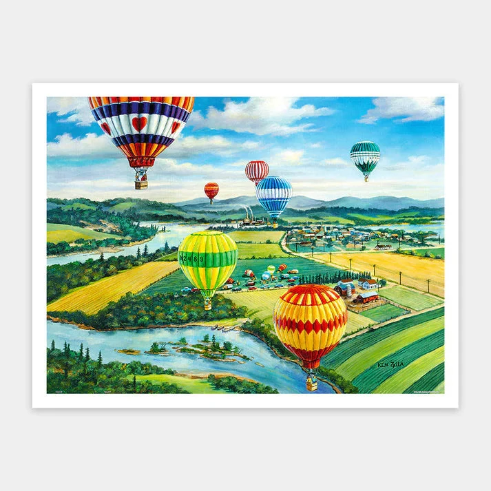 Pintoo 366pc Ballooners Rally Canvas Puzzle